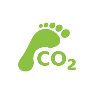 Carbon dioxide emissions filled symbol